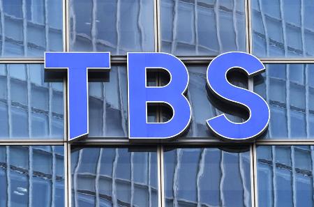 　ＴＢＳ本社のロゴ