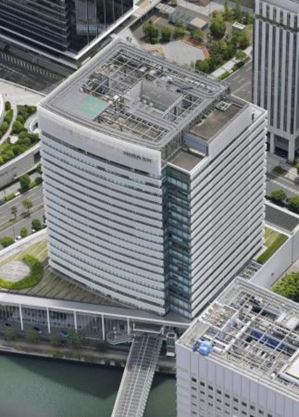 　日産自動車グローバル本社＝５月、横浜市
