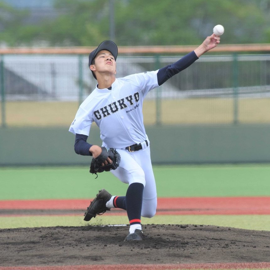 岐阜聖徳×中京＝参考記録ながらノーヒットノーランを達成した中京のエース左腕瀬戸＝ＫＹＢ