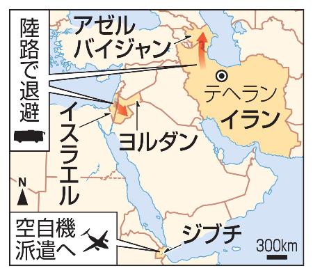 　イラン、イスラエル、アゼルバイジャン