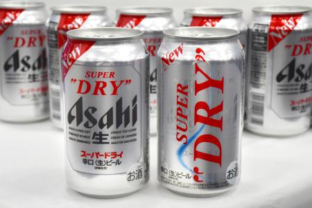 　全面刷新されたアサヒビールの「スーパードライ」