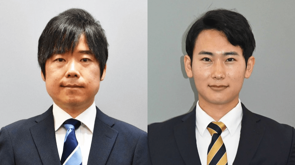 和田直也氏（左）と辻井俊貴氏