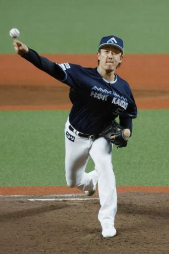 　西武戦に先発した日本ハム・北山＝ベルーナドーム