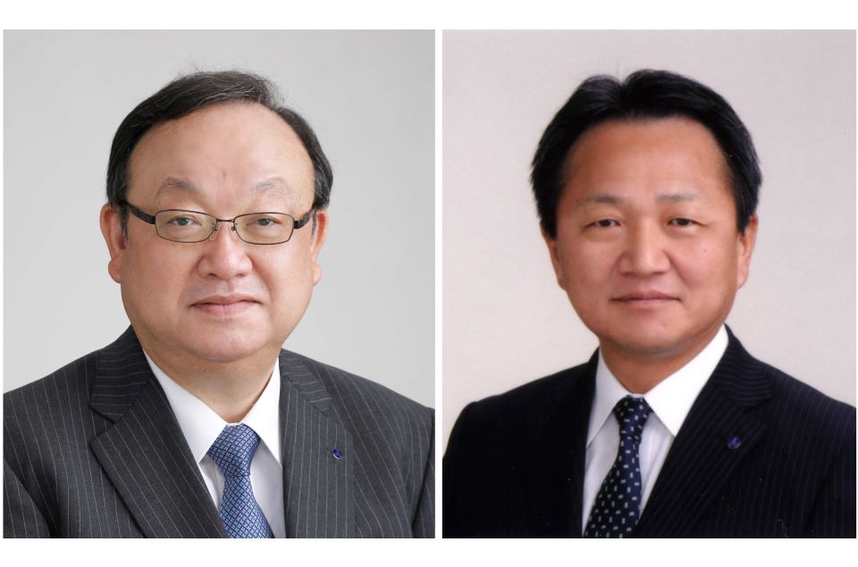 住田裕綱氏（左）と好岡政宏氏