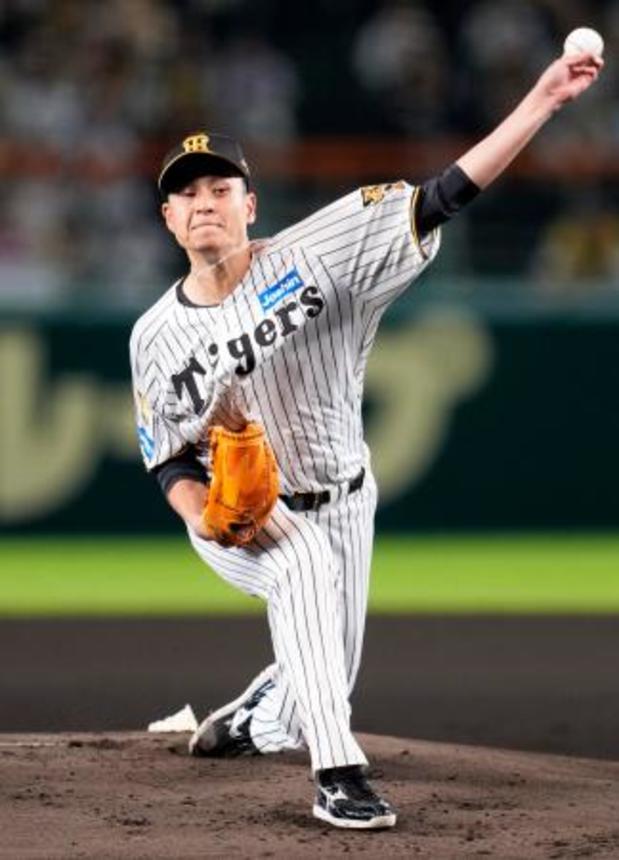 　広島戦に先発した阪神・大竹＝甲子園