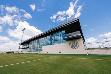 　サッカーＷ杯北中米３カ国大会の期間中、日本代表の拠点となる米テネシー州ナッシュビルの練習施設（ナッシュビルＳＣ提供）