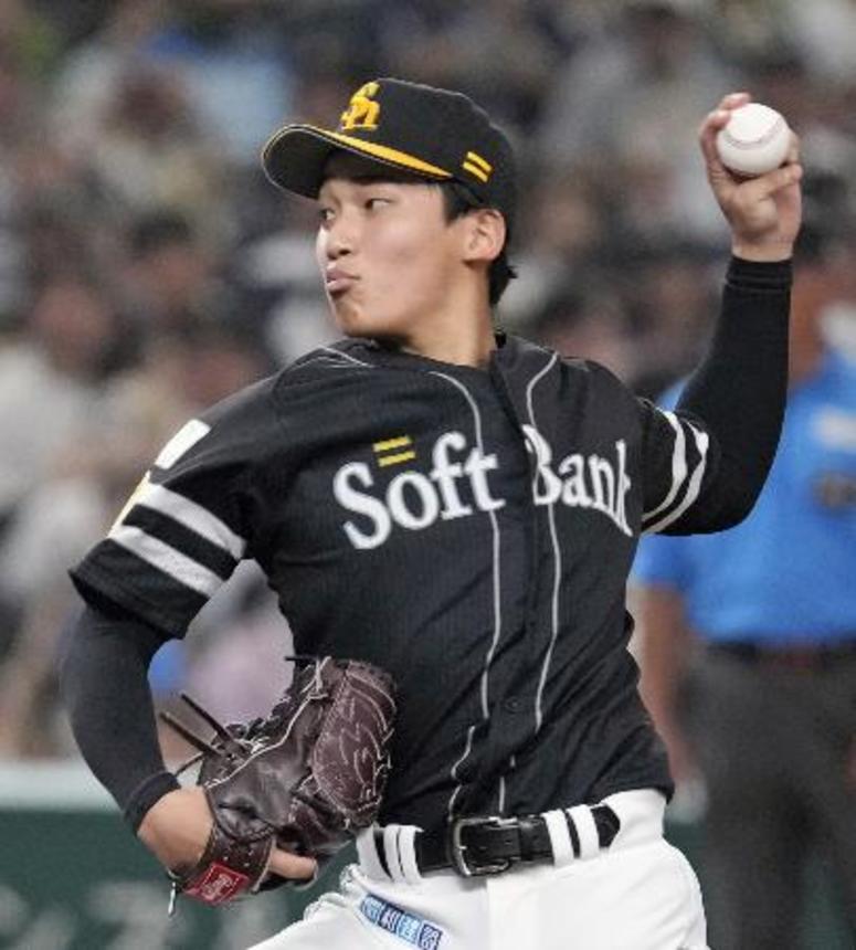 　西武戦に先発したソフトバンク・前田悠＝ベルーナドーム