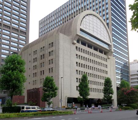 　日本新聞協会が入る日本プレスセンタービル＝東京・内幸町