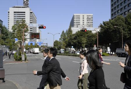 　東京・霞が関の官庁街＝２０１７年