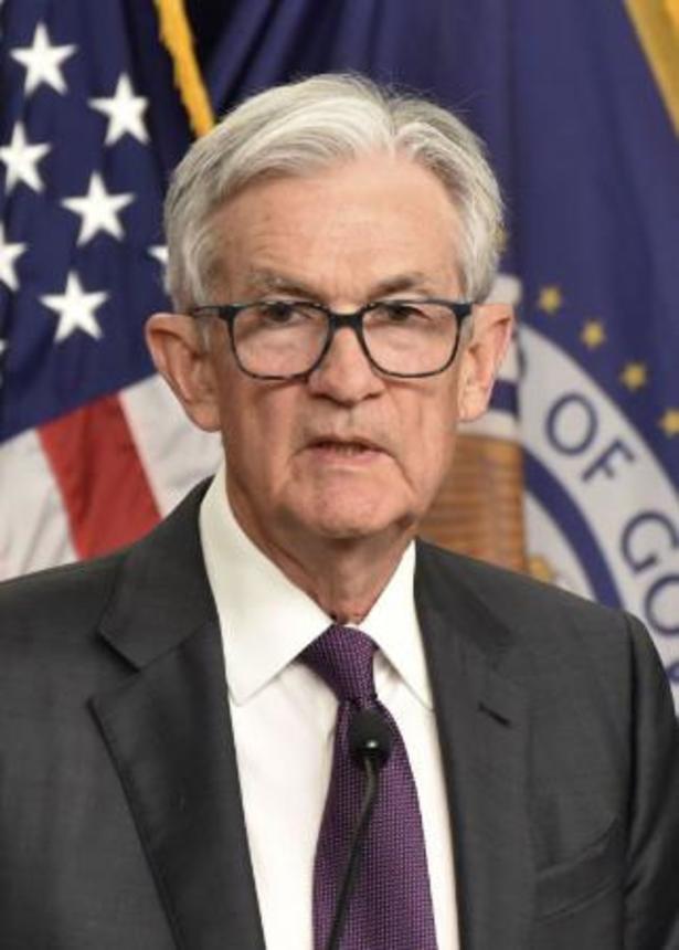 　米ＦＲＢのパウエル議長（ゲッティ＝共同）　