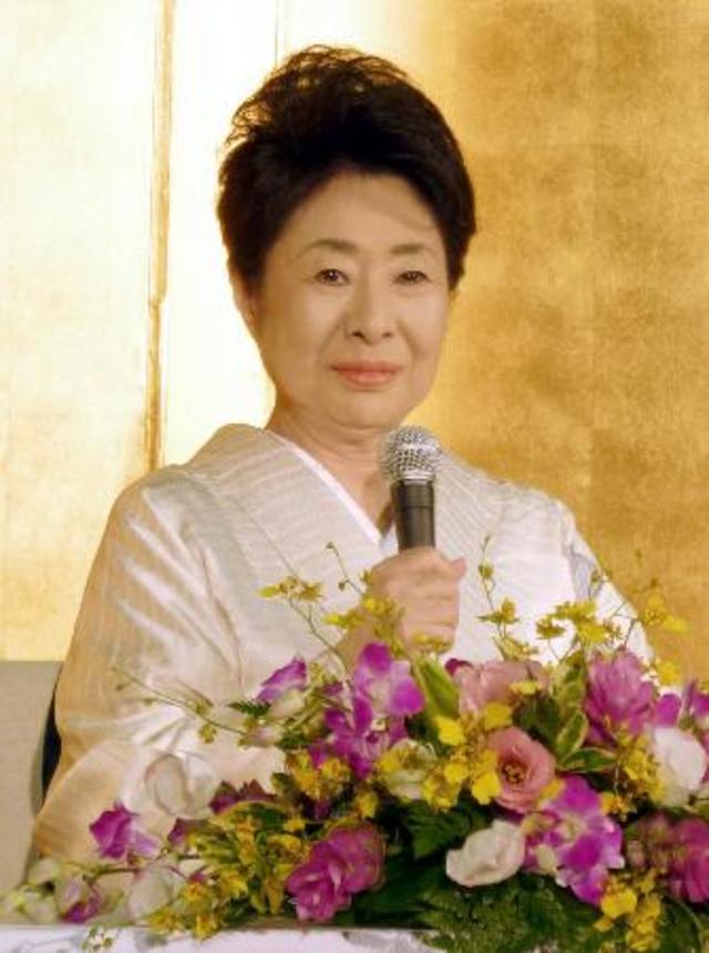 　中村玉緒さん＝２０１０年ごろ、大阪市内