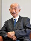 岐阜羽島駅開業にまつわる歴史を教えてくれたＪＲ東海の須田寛相談役＝名古屋市中村区名駅、ＪＲ東海本社