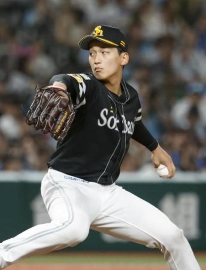 　西武戦に先発したソフトバンク・前田悠＝ベルーナドーム