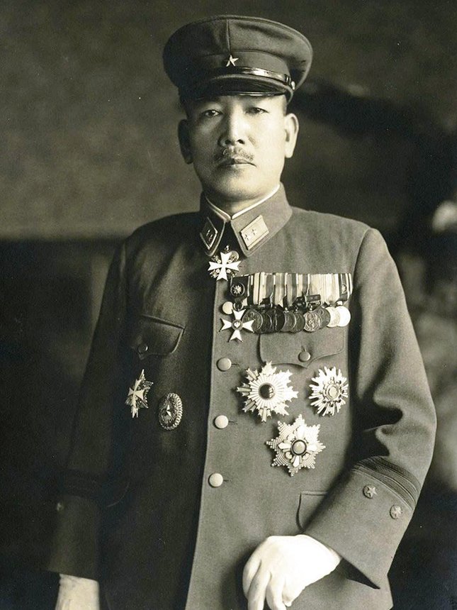 旧ソ連（ロシア）の侵攻に立ち向かった樋口季一郎（樋口隆一さん提供）