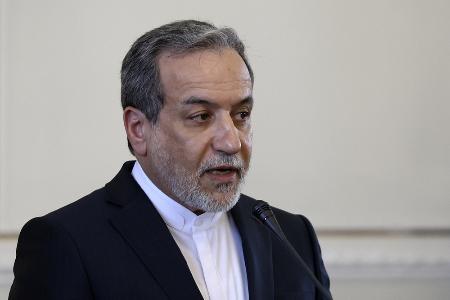 　イランのアラグチ外相（ＡＰ＝共同）