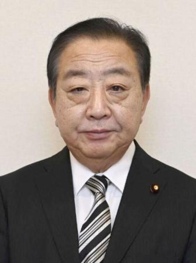 　立憲民主党の野田佳彦代表