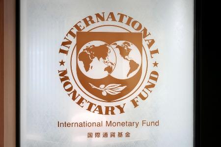 　国際通貨基金（ＩＭＦ）のロゴ