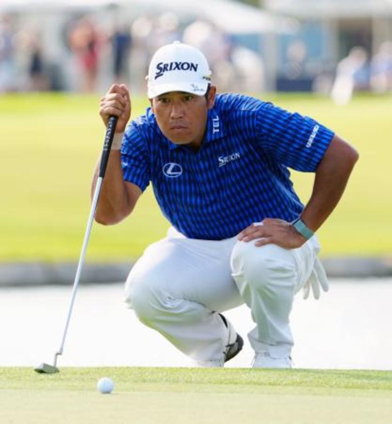 　第３ラウンド、通算イーブンパーで４３位の松山英樹＝ベルリーブＣＣ（共同）