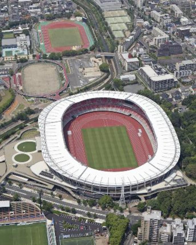 　アジア大会とアジアパラ大会のメイン会場となるパロマ瑞穂スタジアム＝５月、名古屋市