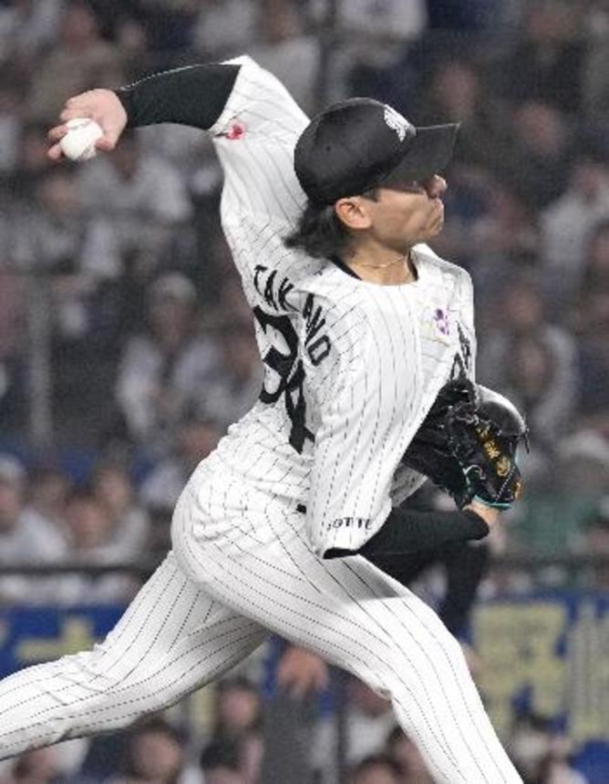 　日本ハム戦に先発したロッテ・高野脩＝ＺＯＺＯマリン