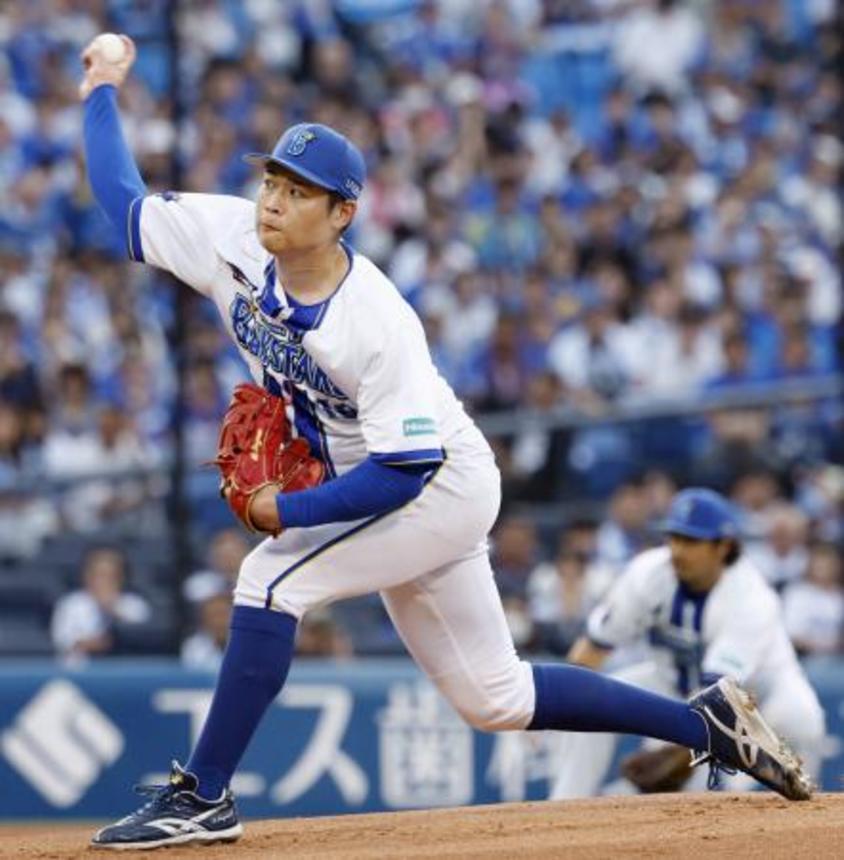 　中日戦に先発したＤｅＮＡ・小園＝横浜