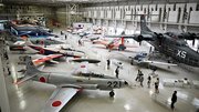 多くの航空機を展示する岐阜かかみがはら航空宇宙博物館＝各務原市下切町