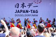 　２３日、ドイツ・デュッセルドルフで開催された「日本デー」（共同）