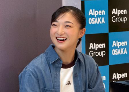 　大阪市内でトークショーを行った坂本花織さん＝２３日午前