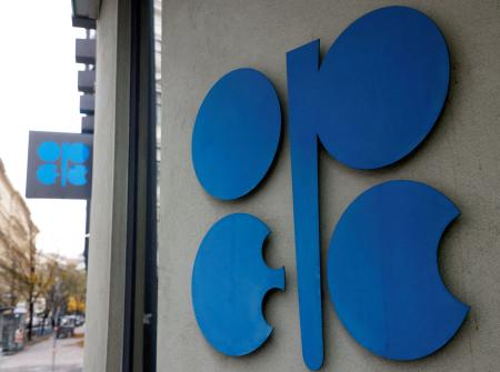 　石油輸出国機構（ＯＰＥＣ）のロゴ＝ウィーン（ロイター＝共同）