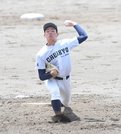 岐阜×中京＝力投する中京の先発菅沢＝大野レインボー