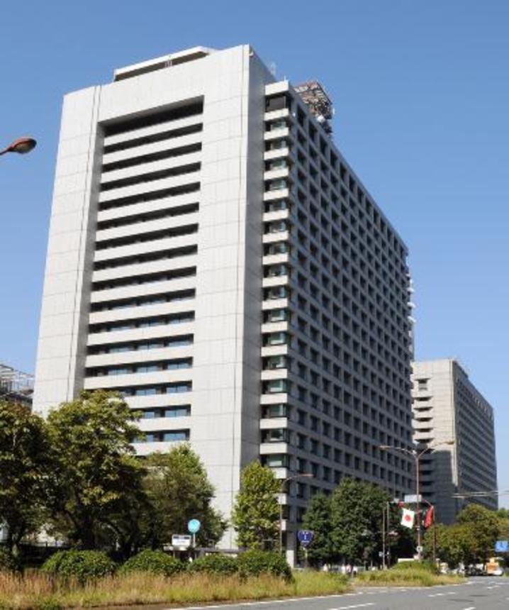 　総務省などが入る庁舎