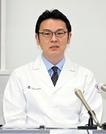 　子宮移植の臨床研究実施計画について、記者会見する藤田医大の木須伊織教授＝２８日午前、愛知県豊明市