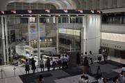 　東京証券取引所の電光掲示板