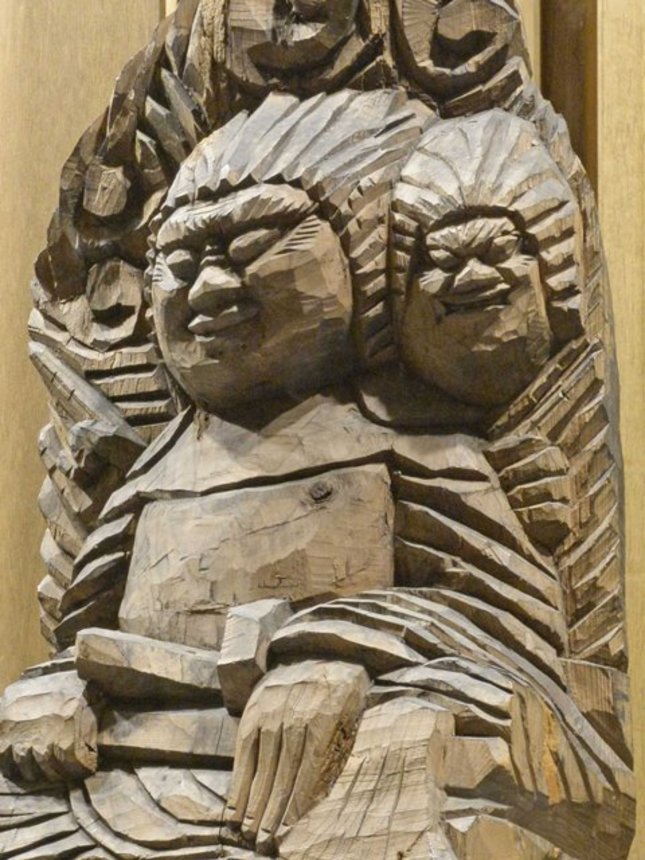 千光寺所蔵の円空作の両面宿儺像