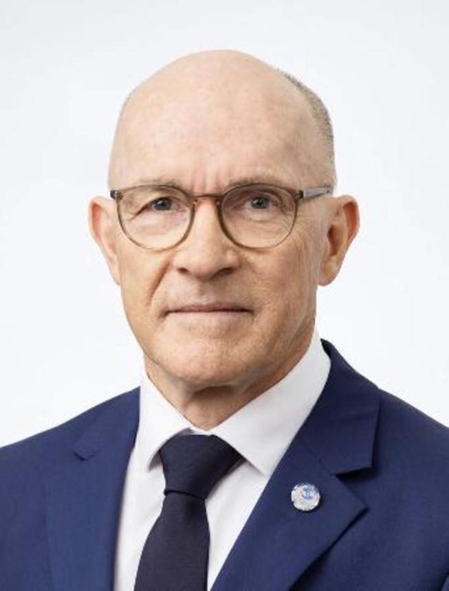 　包括的核実験禁止条約機構（ＣＴＢＴＯ）準備委員会のロバート・フロイド事務局長（国連提供、共同）