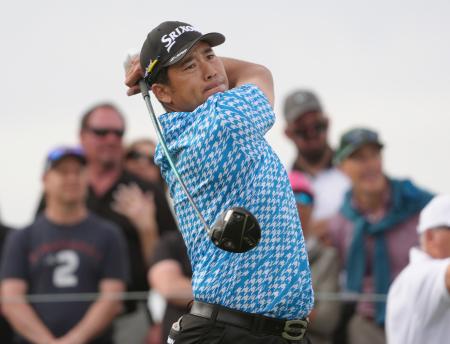 　第１ラウンド、３アンダーで暫定１３位の松山英樹＝ＴＰＣスコッツデール（共同）