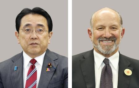 　赤沢亮正経済産業相、ラトニック米商務長官