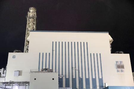 　新潟県の東京電力柏崎刈羽原発６号機＝２月（代表撮影）