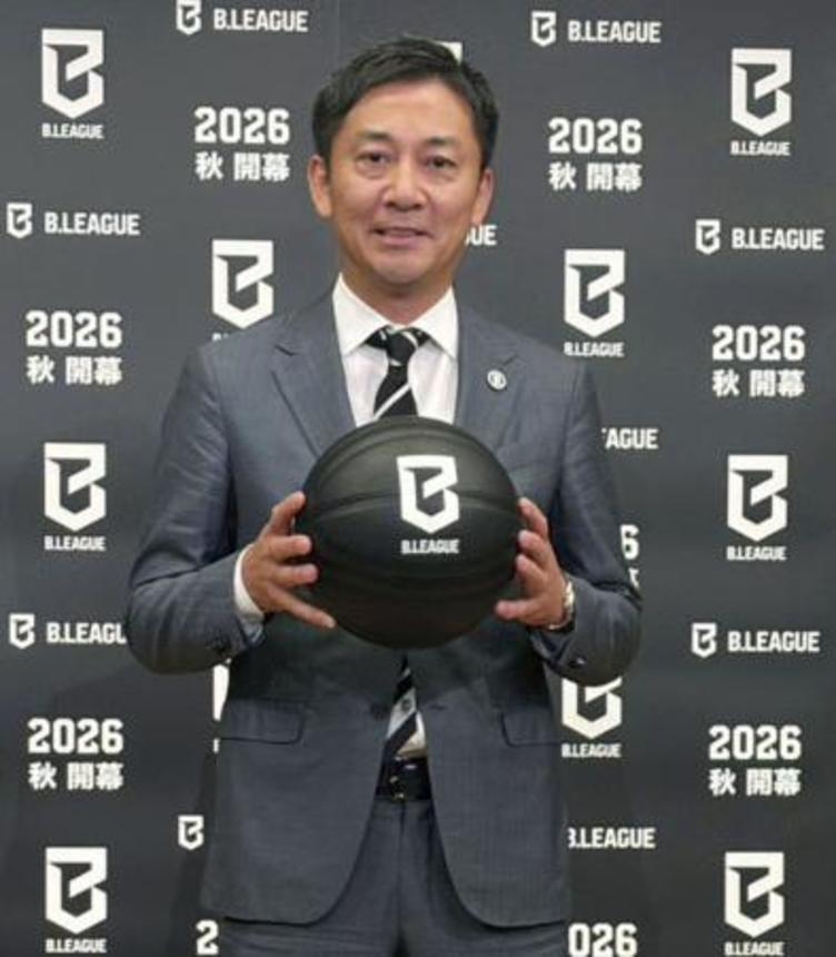 　Ｂリーグの島田慎二チェアマン＝１０月、東京都千代田区