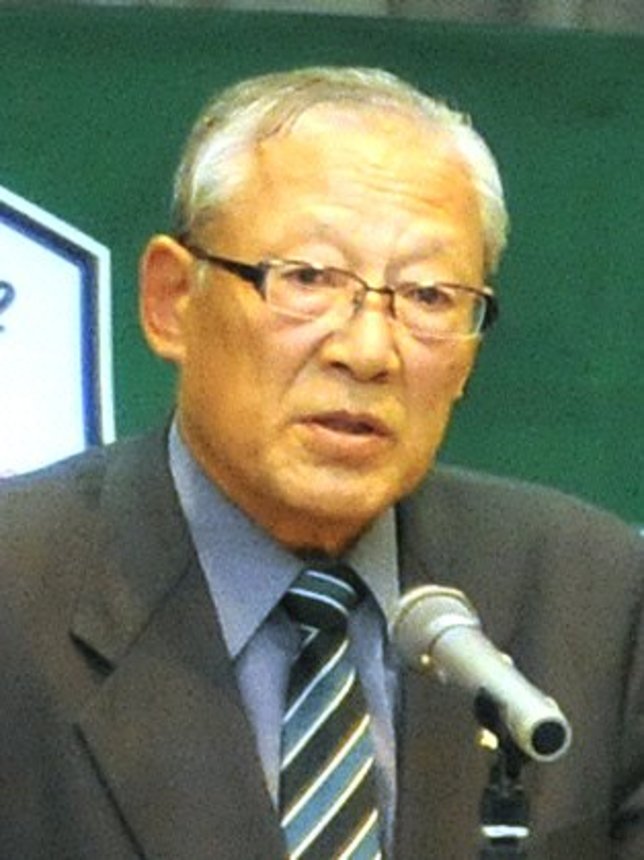 今西和男さん＝２０１１年、岐阜市の長良川スポーツプラザ