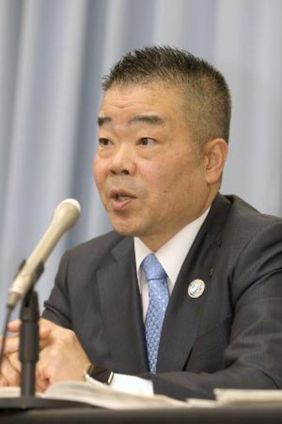 　滋賀県の三日月大造知事＝２月、大津市