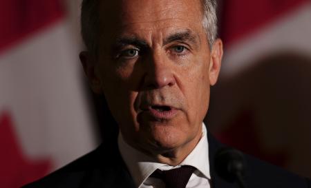 　カーニー首相（Ｓｅａｎ　Ｋｉｌｐａｔｒｉｃｋ／Ｔｈｅ　Ｃａｎａｄｉａｎ　Ｐｒｅｓｓ提供・ＡＰ＝共同）