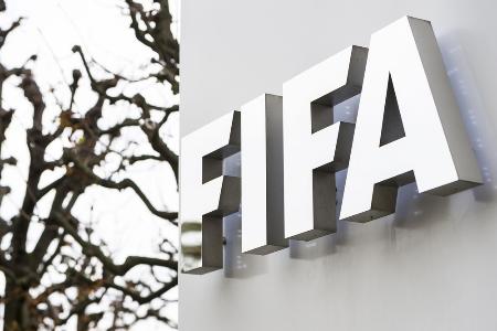 　ＦＩＦＡ本部のロゴ（ＡＰ＝共同）