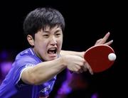 　張本智和＝２０２５年８月