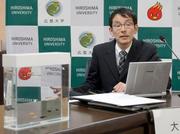 　広島大の大森義裕教授＝２月、広島県東広島市