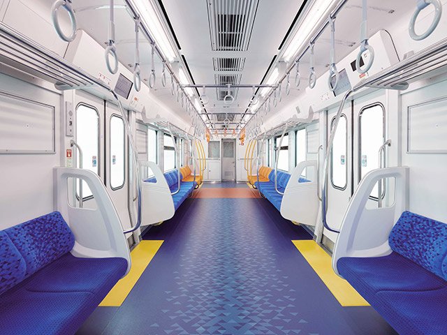 ３１５系の車内イメージ（ＪＲ東海提供）
