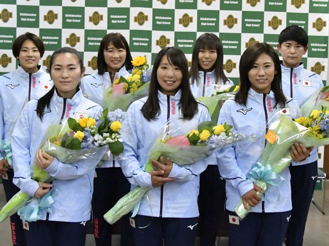 ホッケー女子「さくらジャパン」の中核を担う県ゆかりの選手ら