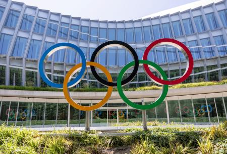 　ローザンヌのＩＯＣ本部（ロイター＝共同）