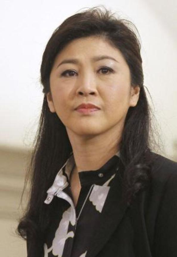 　タイのインラック元首相（ロイター＝共同）