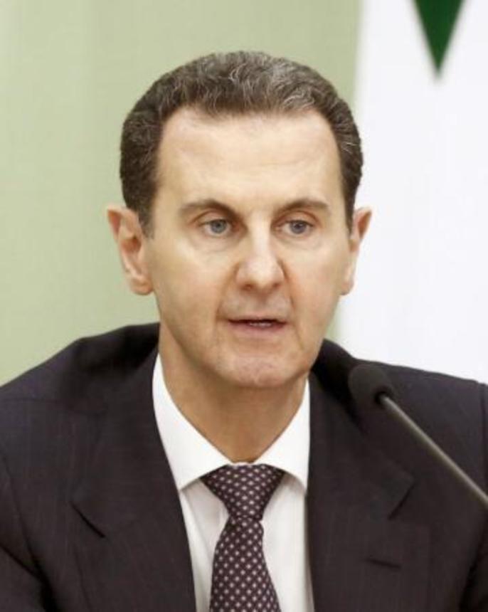 　シリアのアサド前大統領（ゲッティ＝共同）